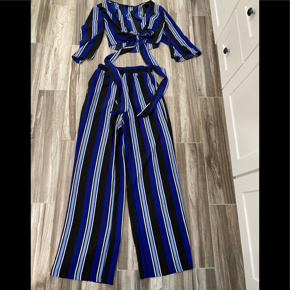 ♥️ Two piece set multi color blue